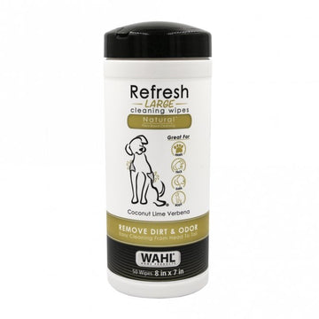 Wahl Dog Cleaning Wipes – Coconut Lime Verbena